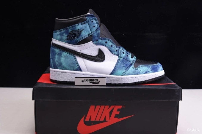 Rep TBkick Air 1 Jordan OG Tie-Dye CD0461-100 High 0812